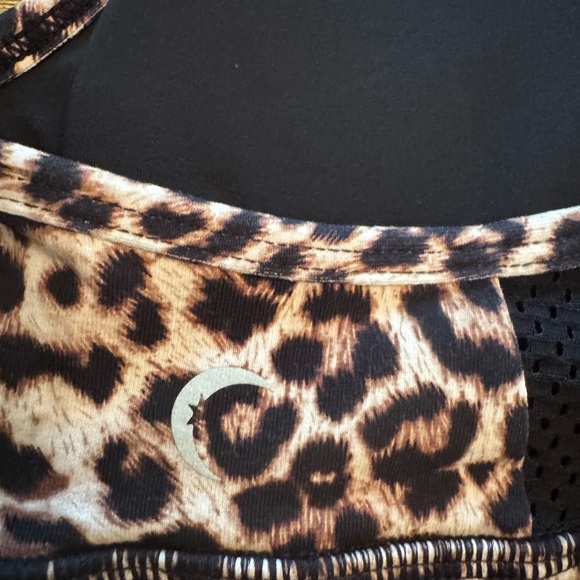 Zyia Leopard Print Grid Bra - Picture 3 of 4